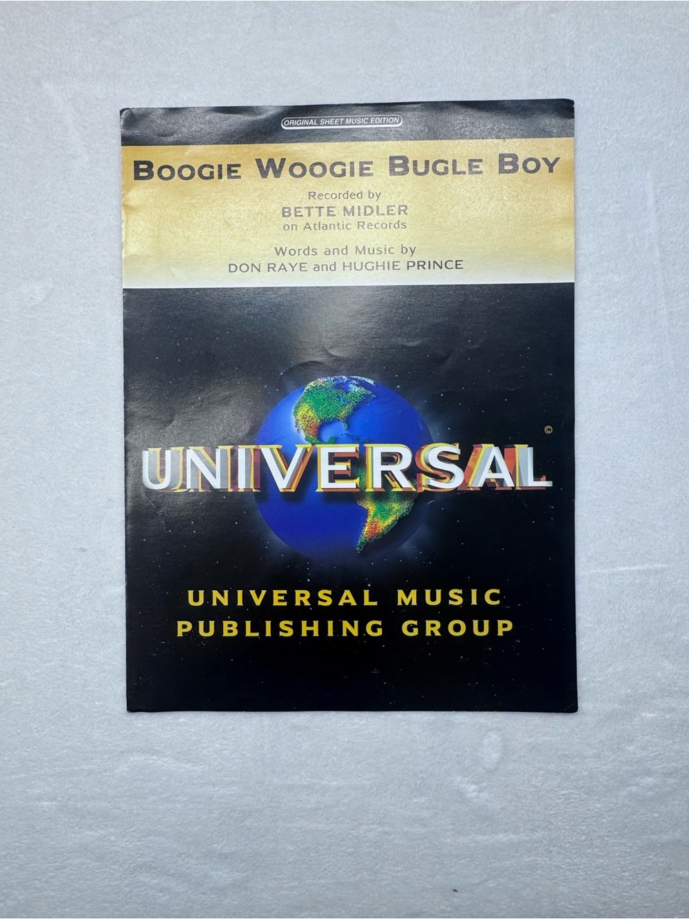 Boogie Woogie Bugle Boy Sheet Music | Piano Vocal Guitar